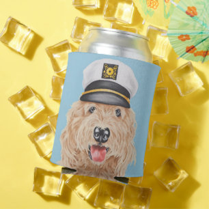 Captain Goldendoodle Can Cooler Dosenkühler