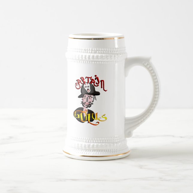 Captain Golus Bierglas (Rechts)