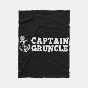 Captain Gruncle Segelboot Vintages Boot Ancho Fleecedecke