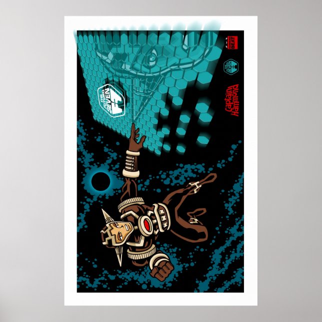 Captain Hammond vs The Futuro Seven Poster (Vorne)