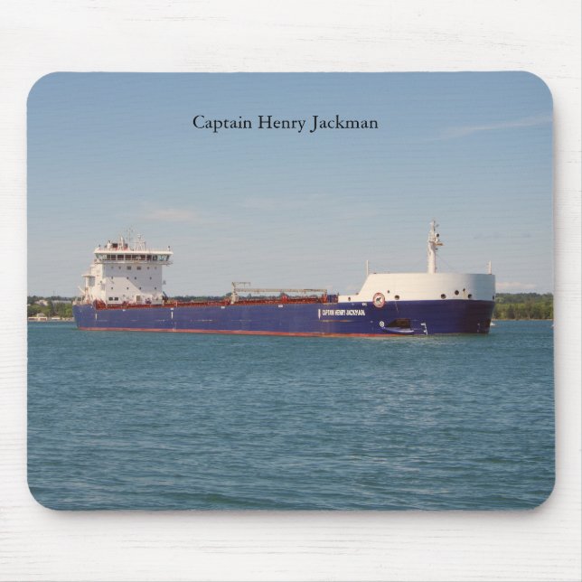 Captain Henry Jackman 2021 Mousepad (Vorne)