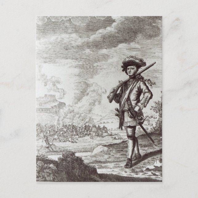 Captain Henry Morgan im Sack Postkarte (Vorderseite)