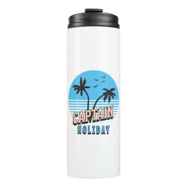 Captain Holiday Thermosbecher (Vorderseite)