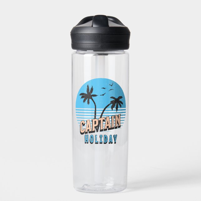 Captain Holiday Trinkflasche (Vorderseite)