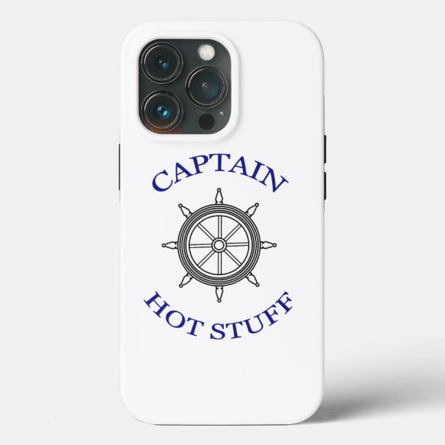 Captain Hot Stuff Case-Mate iPhone Hülle (Rückseite)