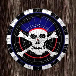 Captain Jack Dartboard & Pirates Flag, Skull /game Dartscheibe