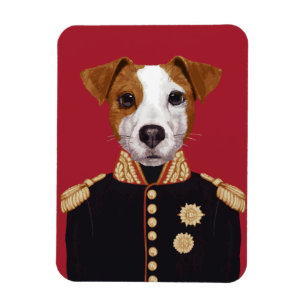Captain Jack Russell Magnet