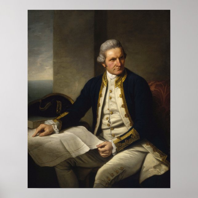 Captain James Cook Poster (Vorne)