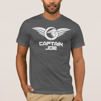 Captain Joe Men's Bella Leinwand T - Shirt Asphalt
