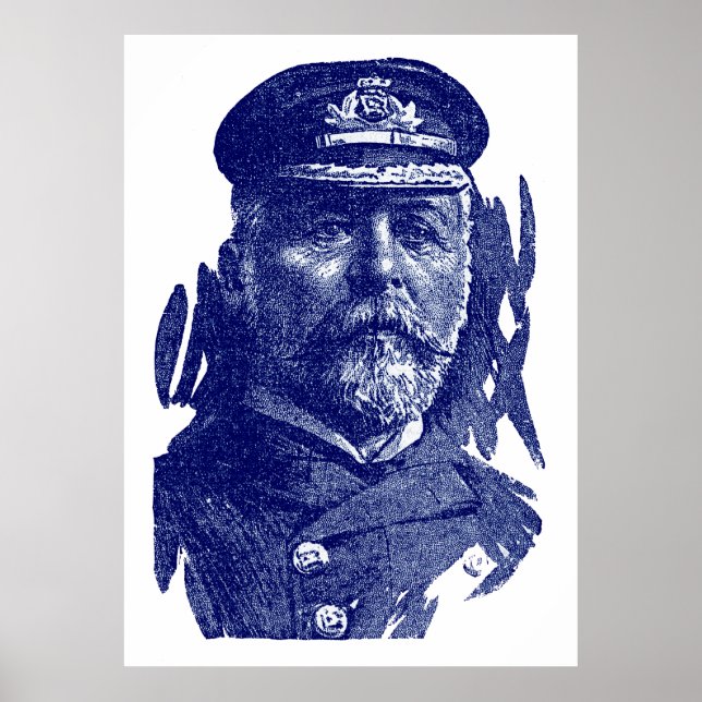 Captain John Smith, HMS Titanic Poster (Vorne)