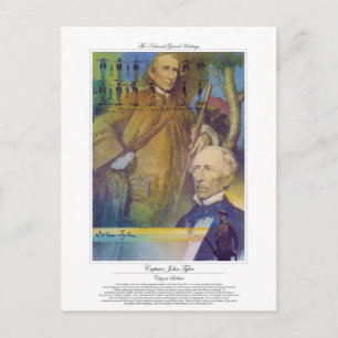 Captain John Tyler Citizen Soldier Postkarte