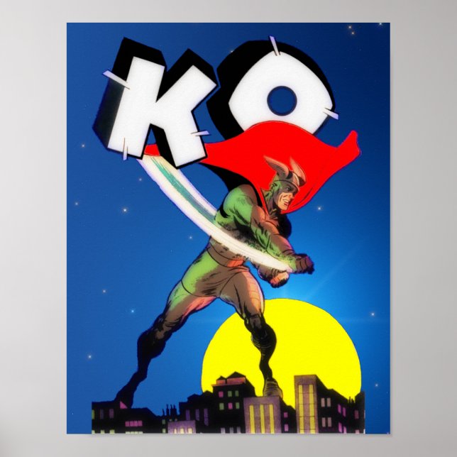 Captain K.O. Poster (Vorne)