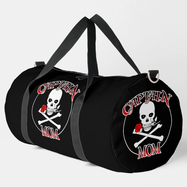 Captain Mama Duffle Bag (Linke Ecke)