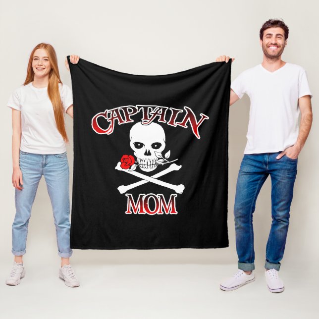 Captain Mama Fleece Blanket (Beispiel)