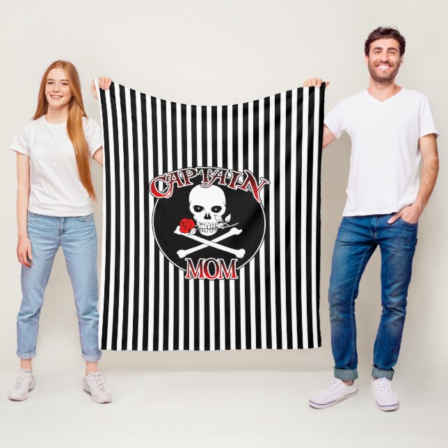 Captain Mama Fleece Blanket (Beispiel)