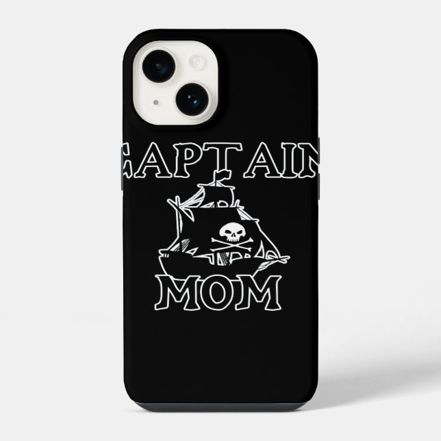 Captain Mama iPhone Hülle (Rückseite)