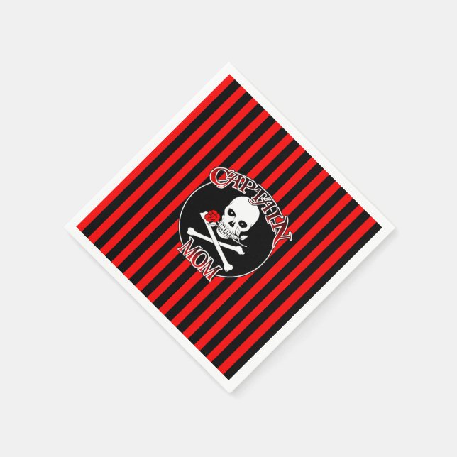 Captain Mama Paper Napkins Serviette (Ecke)