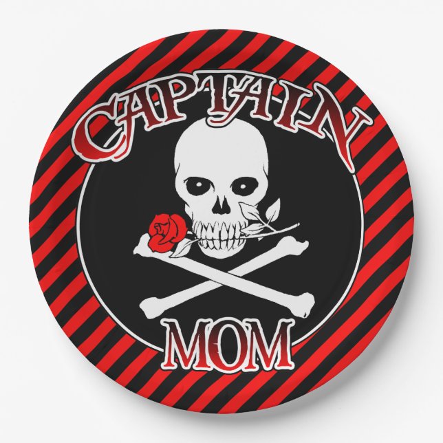 Captain Mama Paper-Teller Pappteller (Vorderseite)