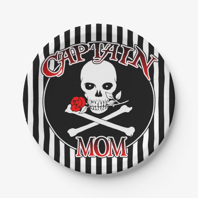 Captain Mama Paper-Teller Pappteller (Vorderseite)