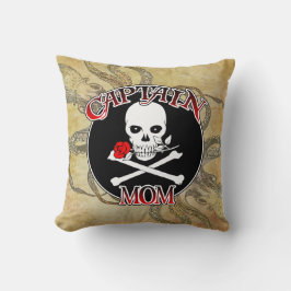 Captain Mama - Von den Deep begeistert Kissen
