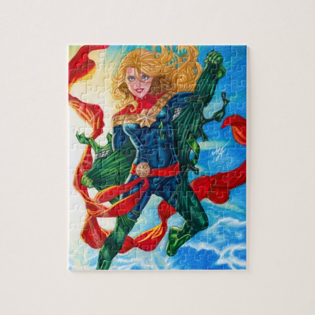 Captain Marvel ~ Carol Danvers (Vertikal)