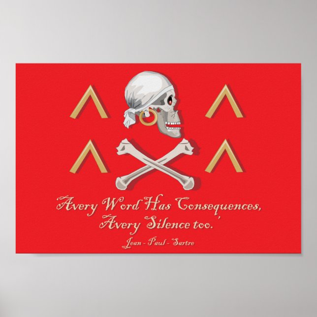 CAPTAIN MAYFLOWER Flag für Captain Avery Poster (Vorne)