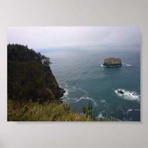 Captain Meares, Oregon Coast Poster