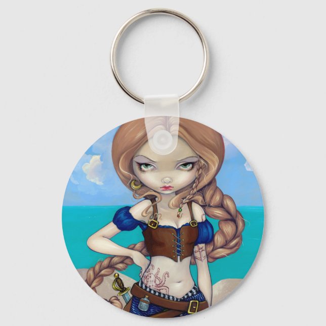 "Captain Molly Morgan" Keychain Schlüsselanhänger (Vorderseite)