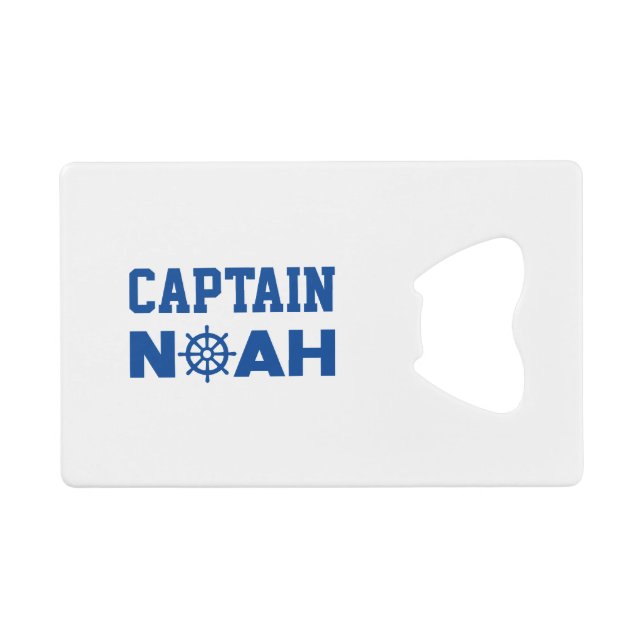 Captain Noah Geldbeutel Flaschenöffner (Vorderseite (Horizontal))