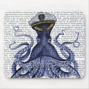 Captain Octopus Mousepad