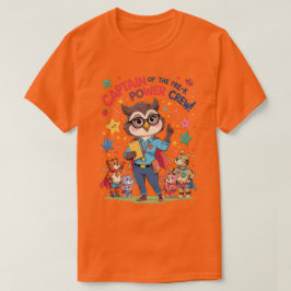 Captain of the Pre-K Power Crew T-Shirt