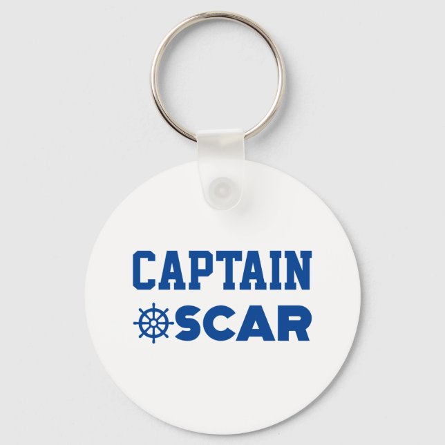 Captain Oscar Schlüsselanhänger (Vorderseite)