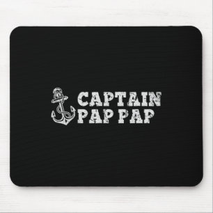 Captain Pap-pap Segelboot Pappap Bootsanker Mousepad