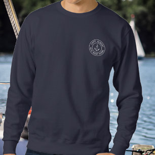 Captain Personalisiert Anchor Logo Sweatshirt