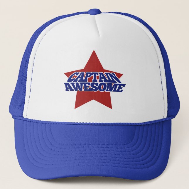 Captain Phantastisch Truckerkappe (Vorderseite)
