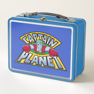 Captain Planet Logo Metall Brotdose