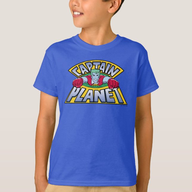 Captain Planet Logo T-Shirt (Vorderseite)