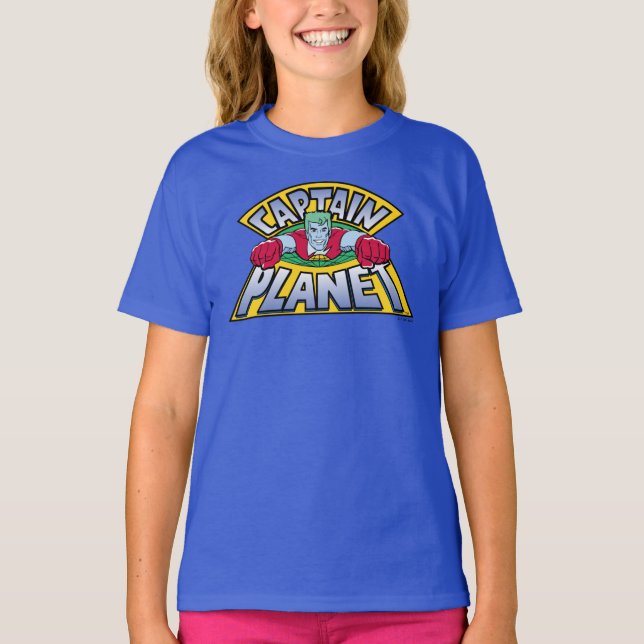 Captain Planet Logo T-Shirt (Vorderseite)