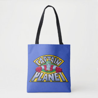 Captain Planet Logo Tasche