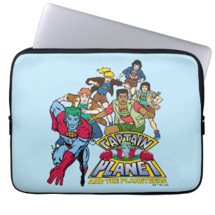 Captain Planet & the Planeteers Group Logo Graphic Laptopschutzhülle