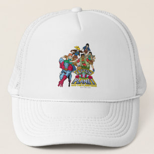 Captain Planet & the Planeteers Group Logo Graphic Truckerkappe