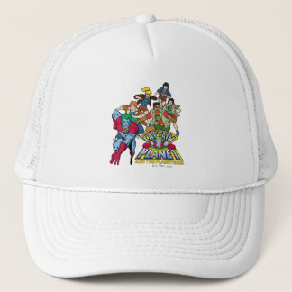 Captain Planet & the Planeteers Group Logo Graphic Truckerkappe