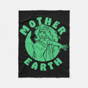 Captain Planet und die Mutter der Planeten Erde Fleecedecke