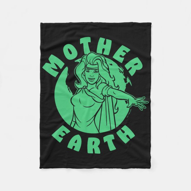 Captain Planet und die Mutter der Planeten Erde Fleecedecke (Vorderseite)