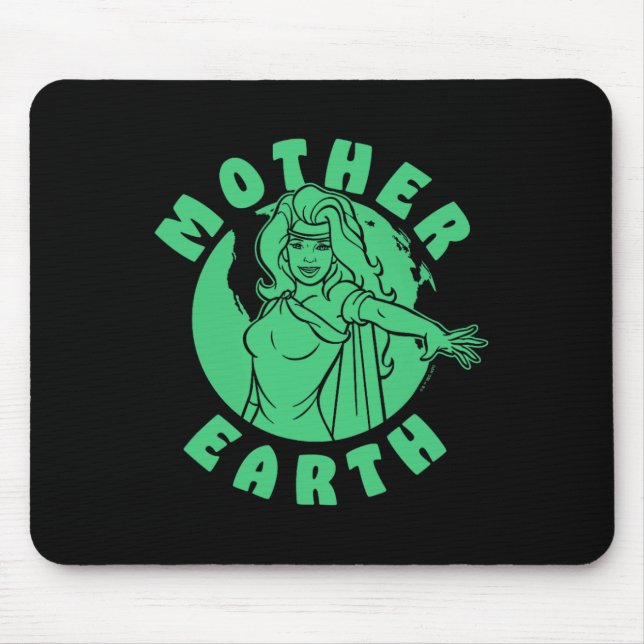 Captain Planet und die Mutter der Planeten Erde Mousepad (Vorne)