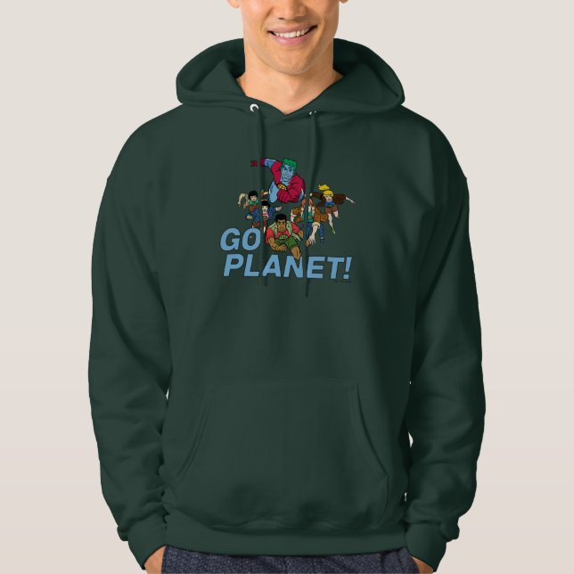 Captain Planet und die Planeten - Go Planet! Hoodie (Vorderseite)