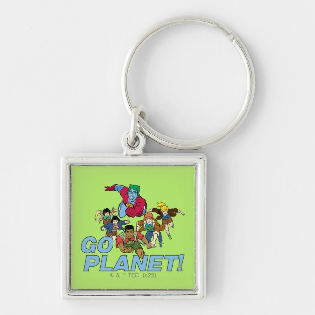 Captain Planet und die Planeten - Go Planet! Schlüsselanhänger (Vorne)