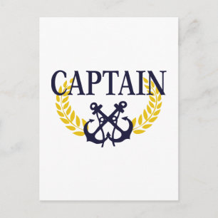 Captain Postkarte