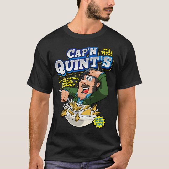 Captain Quint's Cereal T-Shirt (Vorderseite)