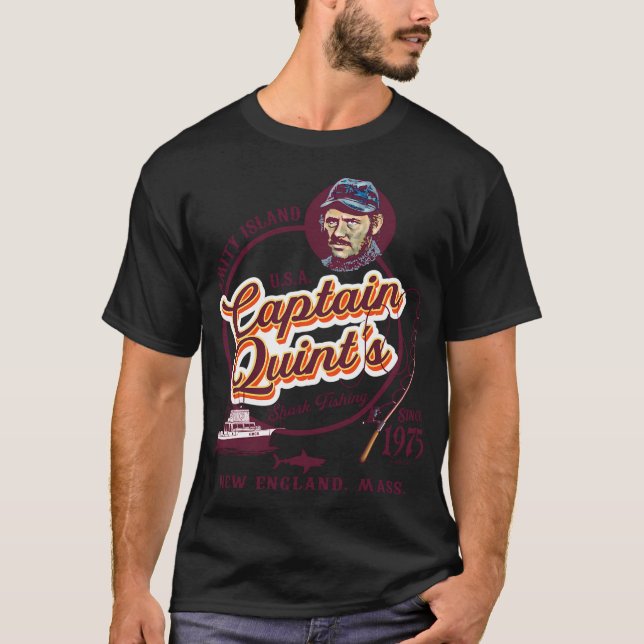 Captain Quints Haihfisch-Charter (Universal Â T-Shirt (Vorderseite)